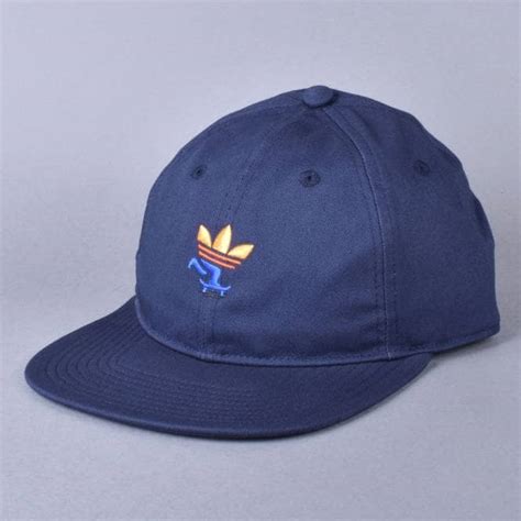 adidas skateboarding blu navy cap|adidas blue hats.